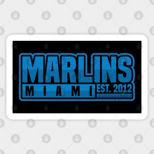 Miami Marlins 01 Magnet by yasminkul